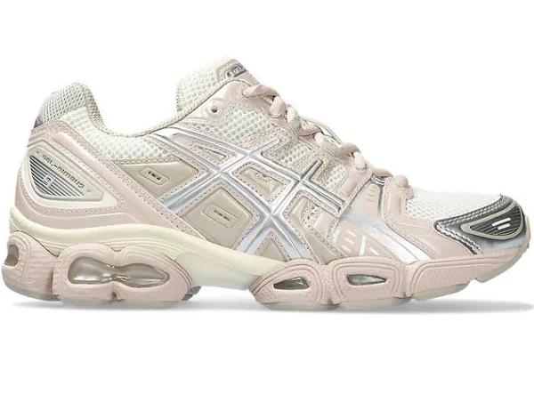 ASICS GEL-Nimbus 9 White Pink Glo Teal (Women's)