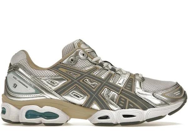 ASICS GEL-Nimbus 9 White Steel Grey