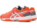 Asics Gel Padel Pro 3 Orange Womens Trainers - Size UK 5