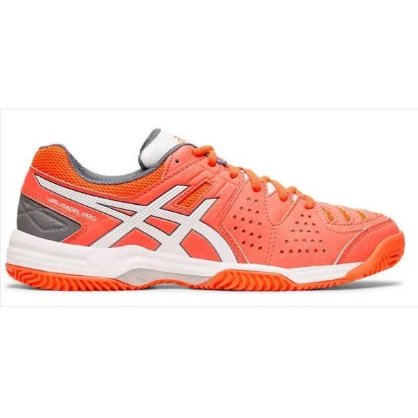 Asics Gel Padel Pro 3 Orange Womens Trainers - Size UK 5