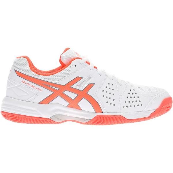 Asics Gel Padel Pro 3 White Womens Trainers - Size UK 4