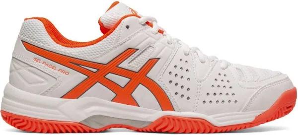 Asics Gel Padel Pro 3 White Womens Trainers - Size UK 7.5