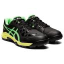 ASICS Gel Peake Cricket Rubber Shoe Black/Lime 7H US