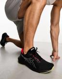 ASICS GEL-Pulse 14 Running Trainers in Black and Red