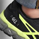 ASICS Gel-Quantum 180 Running Shoes Black Yellow Grey - 40