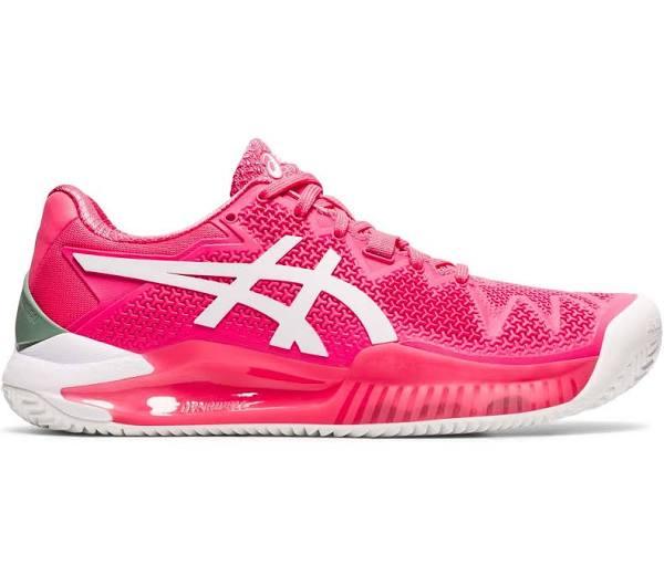 ASICS Gel Resolution 8 Clay Women's Pink Cameo Tennis Shoes