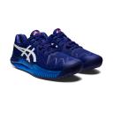 ASICS Gel-Resolution 8 (HC) Dive Blue/White Men's Tennis Shoe-11 US