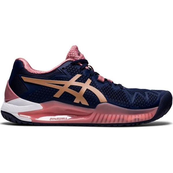 ASICS Gel Resolution 8 Pe/Rose Gold Wom Shoe 11.0