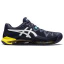 ASICS Gel Resolution 8 Tennis Shoes - Indigo/Fog White 14