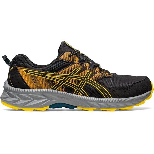 ASICS GEL-Venture 9 Running Shoes Black Yellow - 42.5