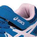 ASICS Girls' Contend 7 Pre-School Running Shoes (Lake Drive/Barely Rose, Size 2.5 US)