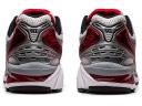 ASICS Grey and Red Kayano 14 Sneakers
