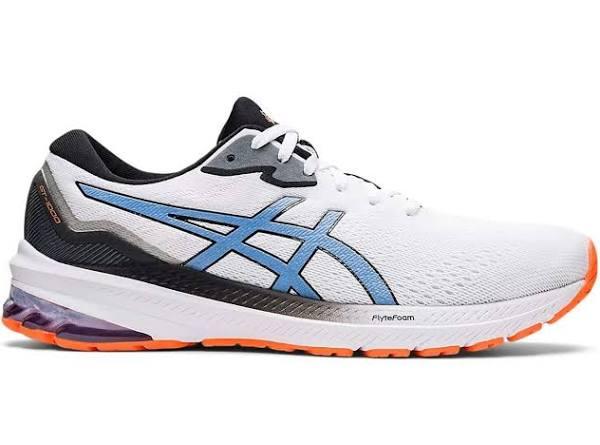 ASICS GT-1000 11 White Blue Harmony Orange