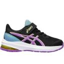 ASICS GT 1000 12ps Velcro - Black White 13 / Black White