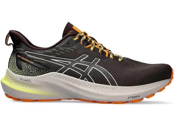 ASICS GT-2000 12 Running Shoes Black Yellow Orange - 53