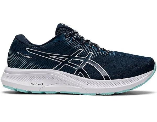 ASICS GT 4000 3 Womens Wide, 6 / French Blue/Pure Silver 400