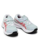 ASICS Jolt 3 PS Aqua/Pink Mesh Childrens Lace Up Sports Trainers Colou