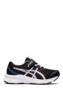 ASICS Jolt 3 PS Black/Barely Rose Mesh Childrens Sports Trainers Colou