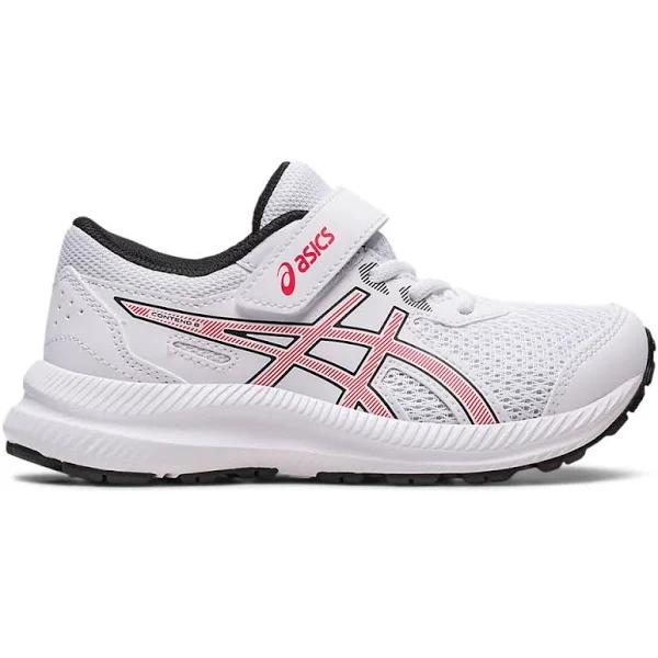 ASICS Kid's Contend 8 PS - Running Shoes - White/Orchid K10