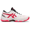 ASICS Kid's Gel-Netburner 20 (D Wide) - White/Diva Pink 10.5