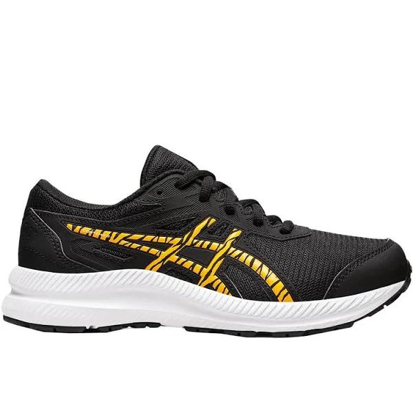 ASICS | Kids Contend 8 GS Print (Black/Amber) 4