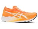 ASICS Magic Speed Womens, 10.5 / Orange POP/WHITE