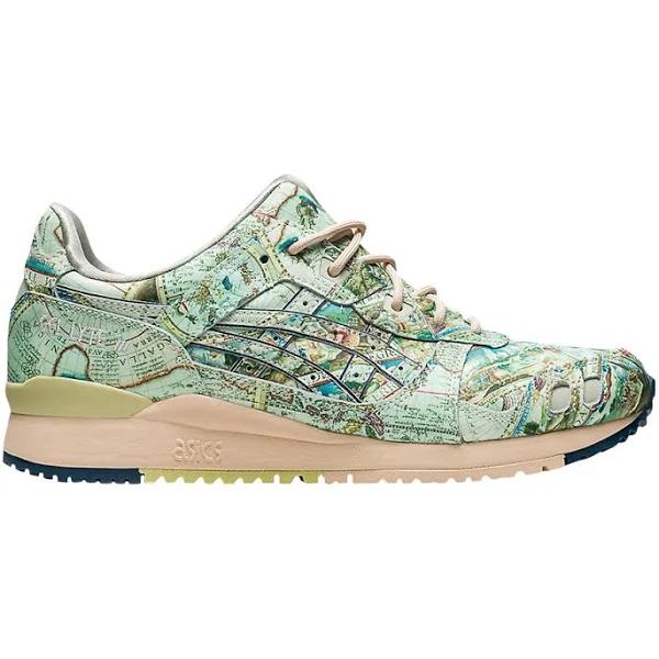 ASICS Men's Atmos x Gel-Lyte III OG - Sportstyle Sneakers - Ice Green/Midnight Blue 10