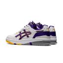 ASICS Men's EX89 - Sportstyle Sneakers - White/Gentry Purple 7.5
