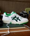 ASICS Men's EX89 - Sportstyle Sneakers - White/Illusion Blue 4.5