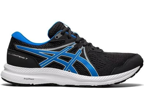 ASICS - Men's GEL-Contend 7 Running Shoe - Graphite Grey/Directoire Blue - 12 US