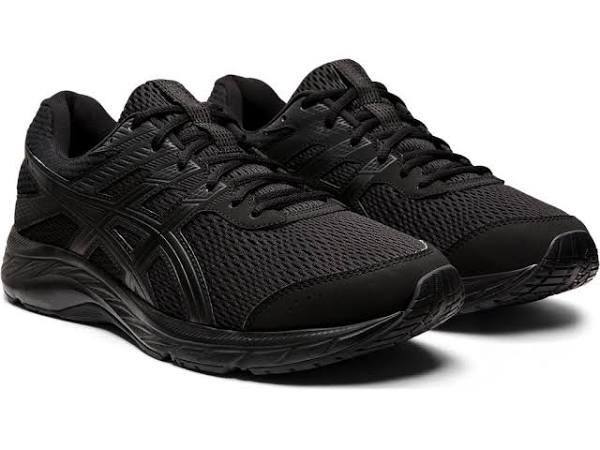 ASICS Men's GEL-Contend 7 - Running Shoes - Black/Electric Red 11.5