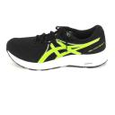 ASICS Men's GEL-Contend 7 - Running Shoes - Black/Pure Silver 15