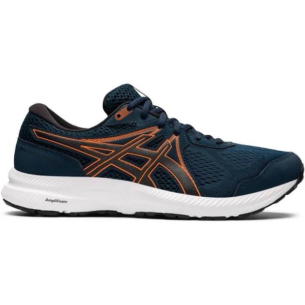 ASICS Men's GEL-Contend 7 Running Shoes (French Blue/Black, Size 13)
