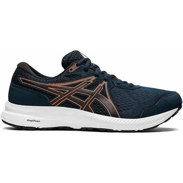 ASICS Men's GEL-Contend 7 Running Shoes (French Blue/Black, Size 9H)
