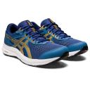 ASICS Men's GEL-Contend 8 - Running Shoes - Azure/Amber 7.5