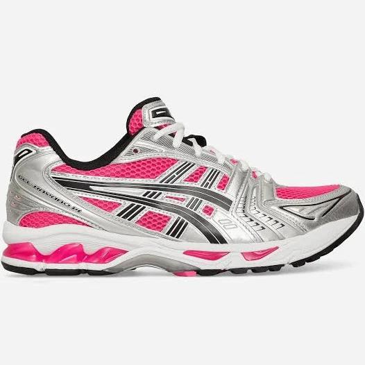 ASICS Men's Gel-Kayano 14 - Sportstyle Sneakers - Pink Glo/Black 4.5