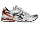 ASICS Men's Gel-Kayano 14 - Sportstyle Sneakers - White/Piquant Orange 5