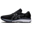 ASICS Men's Gel Kayano 27 - Black - Pure Silver - 8.5 - D