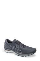 ASICS Men's Gel-Kayano 27 Running Shoes Carrier Grey/French Blue 10
