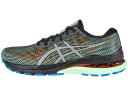 ASICS Men's Gel-Kayano 28 Lite-Show Running Shoes (Black/Pure Silver, Size 8 US)
