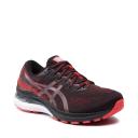 ASICS Men's GEL-Kayano 28 - Running Shoes - Black/Electric Red 7.5