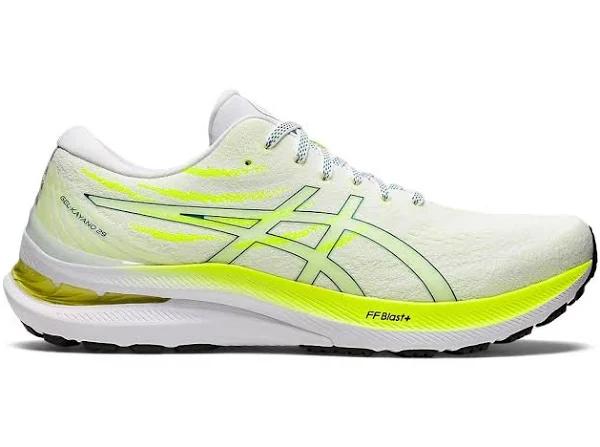 ASICS Men's GEL-Kayano 29 - Running Shoes - White/Velvet Pine 7