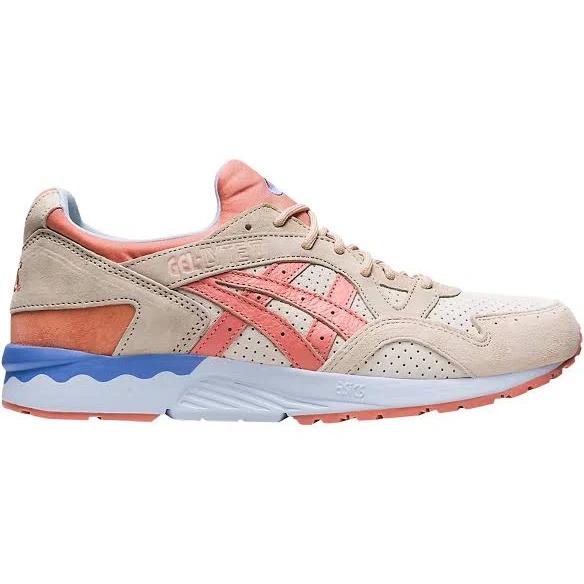 ASICS Men's Gel-Lyte V (Spring in Japan) - Sportstyle Sneakers - Cream/Salmon 14