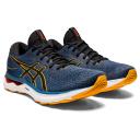 ASICS Men's GEL-Nimbus 24 - Running Shoes - Azure/Amber 15