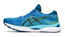ASICS Men's GEL-Nimbus 24 - Running Shoes - Azure/Amber 15