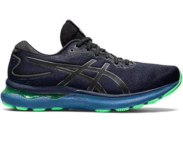 ASICS Men's GEL-Nimbus 24 - Running Shoes - Black/Gunmetal 14