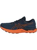 ASICS Men's GEL-Nimbus 24 Running Shoes (French Blue/Shocking Orange) 13 US