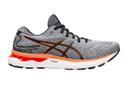 ASICS Men's GEL-Nimbus 24 Running Shoes (Sheet Rock/Shocking Orange) 12.5 US