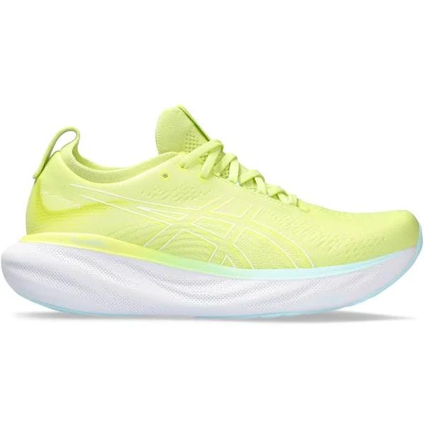 ASICS Men's GEL-Nimbus 25 - Running Shoes - Glow Yellow/White 9