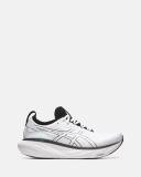 ASICS Men's GEL-Nimbus 25 - Running Shoes - White/Black 8.5